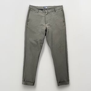 Donato Cotton Casual Chino Green‎ Pants Made In Portugal Size 44 Measures 34x30